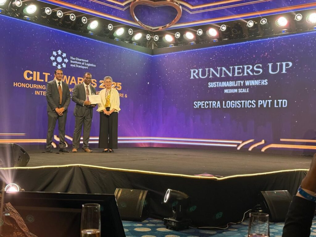 Spectra Logistics Celebrated for Sustainable Practices at CILT 2025